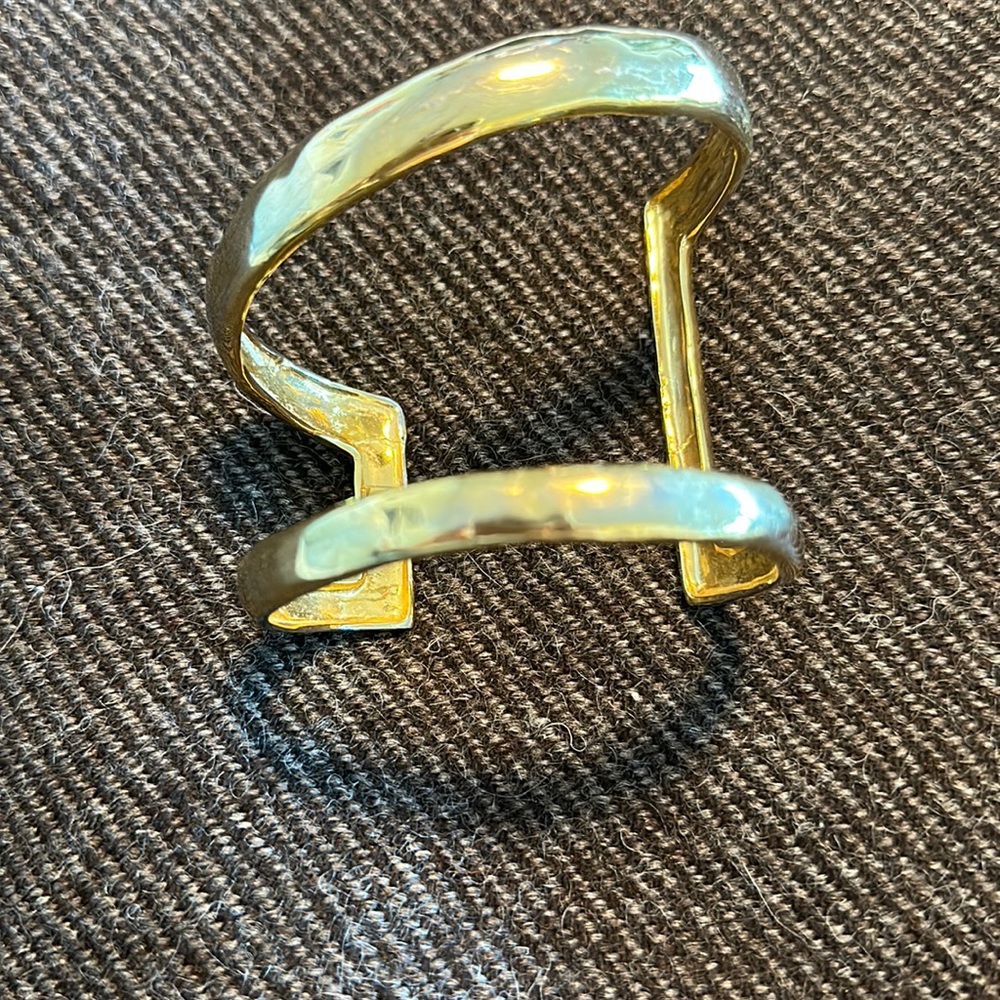 Alexis Bittar gold cuff